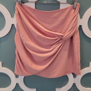 NWT rose pink mini skirt by Naked Zebra